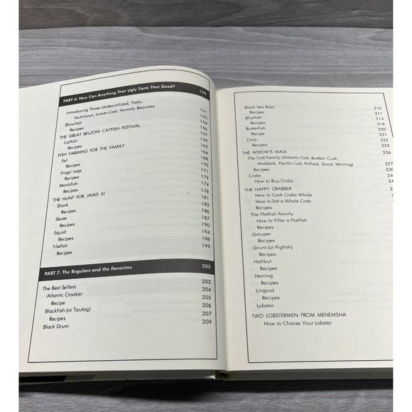 The Fish Lovers Cookbook by Sheryl London Vintage 1980 Over 300 Recipes 1st Ed - Picture 6 of 10